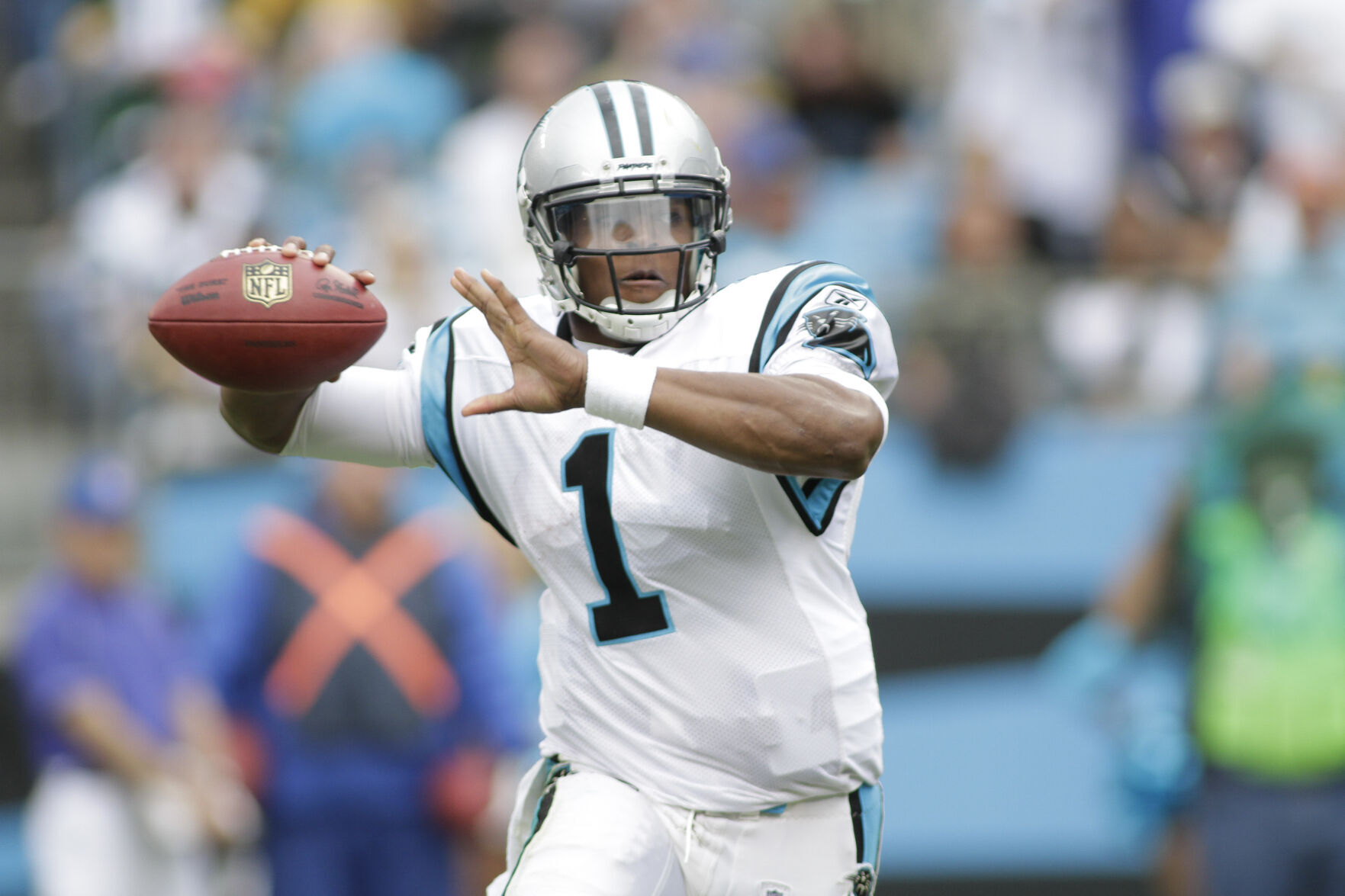 2011: Cam Newton sets NFL rookie record by throwing for 432 yards